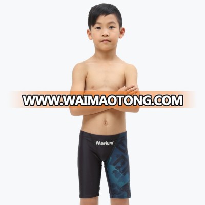 Racing swim jammers boy sublimation print swimwear