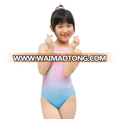 Wholesale kids swimwear cute racing suit lovely swimsuit