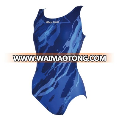 custom logo one piece swimsuit U back style sexy one piece racing suit