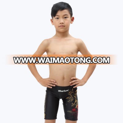 OEM swim jammers fashion boy printed swimwear