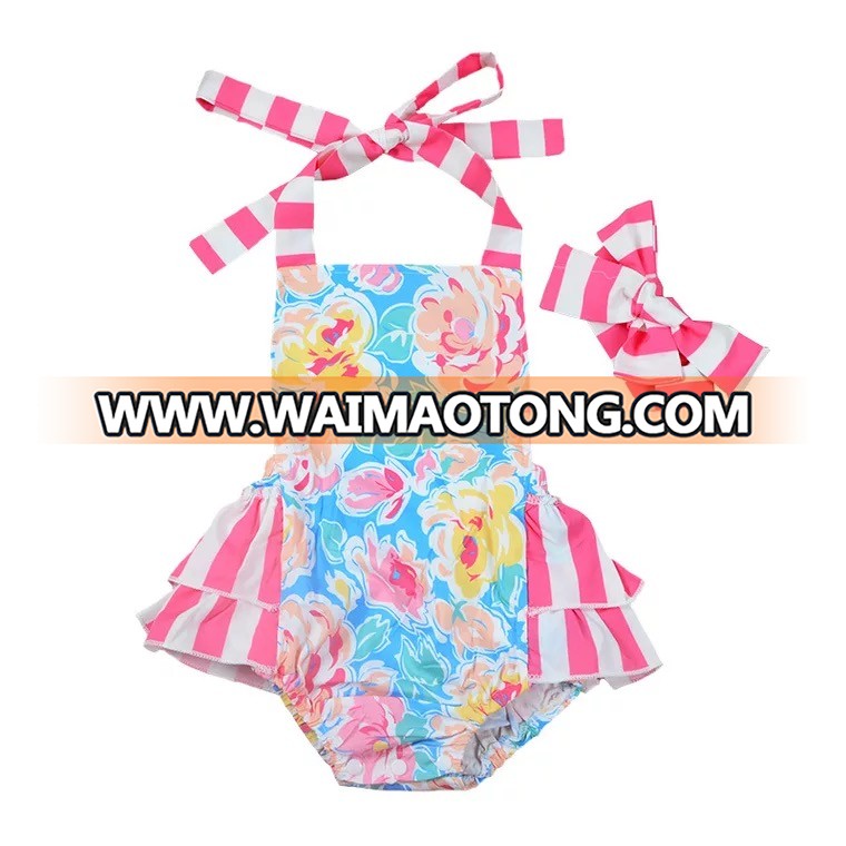 Girls Two Pieces Bikini Swim Wear Summer Kids Baby Girl Swimwear children's Beach